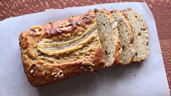 High-Protein Banana Walnut Bread